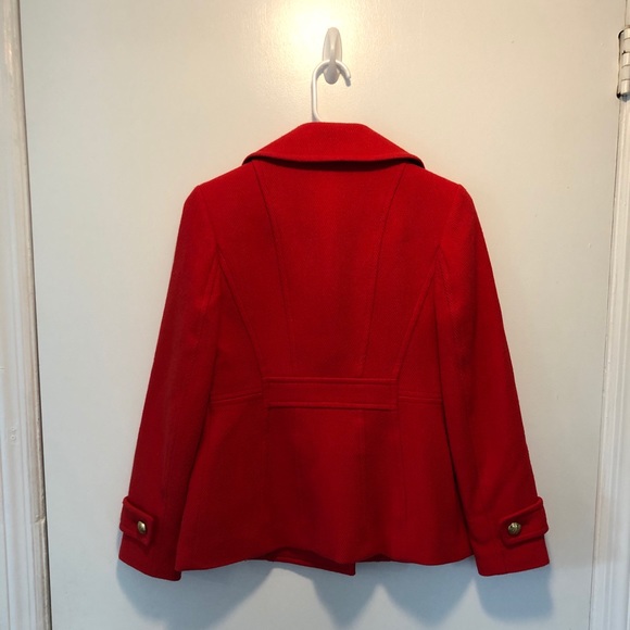 Red Talbots Peacoat - Picture 2 of 5